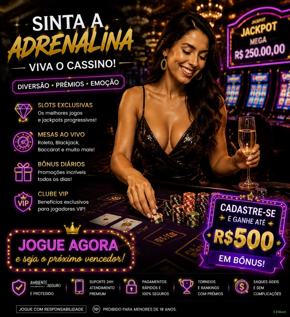 Cashback VIP 116bet - reembolso semanal